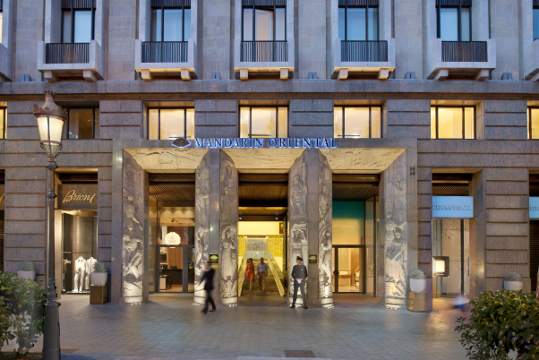 Mandarin Oriental Barcelona, hôtel de luxe accessible Passeig de Gràcia