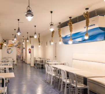 La Paradeta Barcelone, fruits de mer accessibles self-service