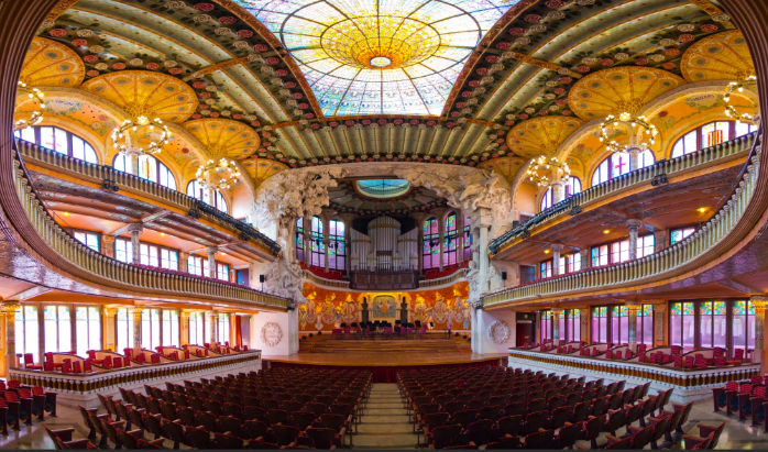 Palau de la Música Catalana Barcelone, UNESCO accessible